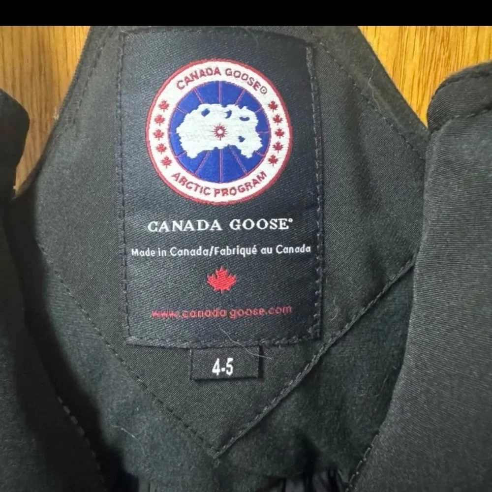Canada Goose Kids Black Overalls - Picture 8 of 9